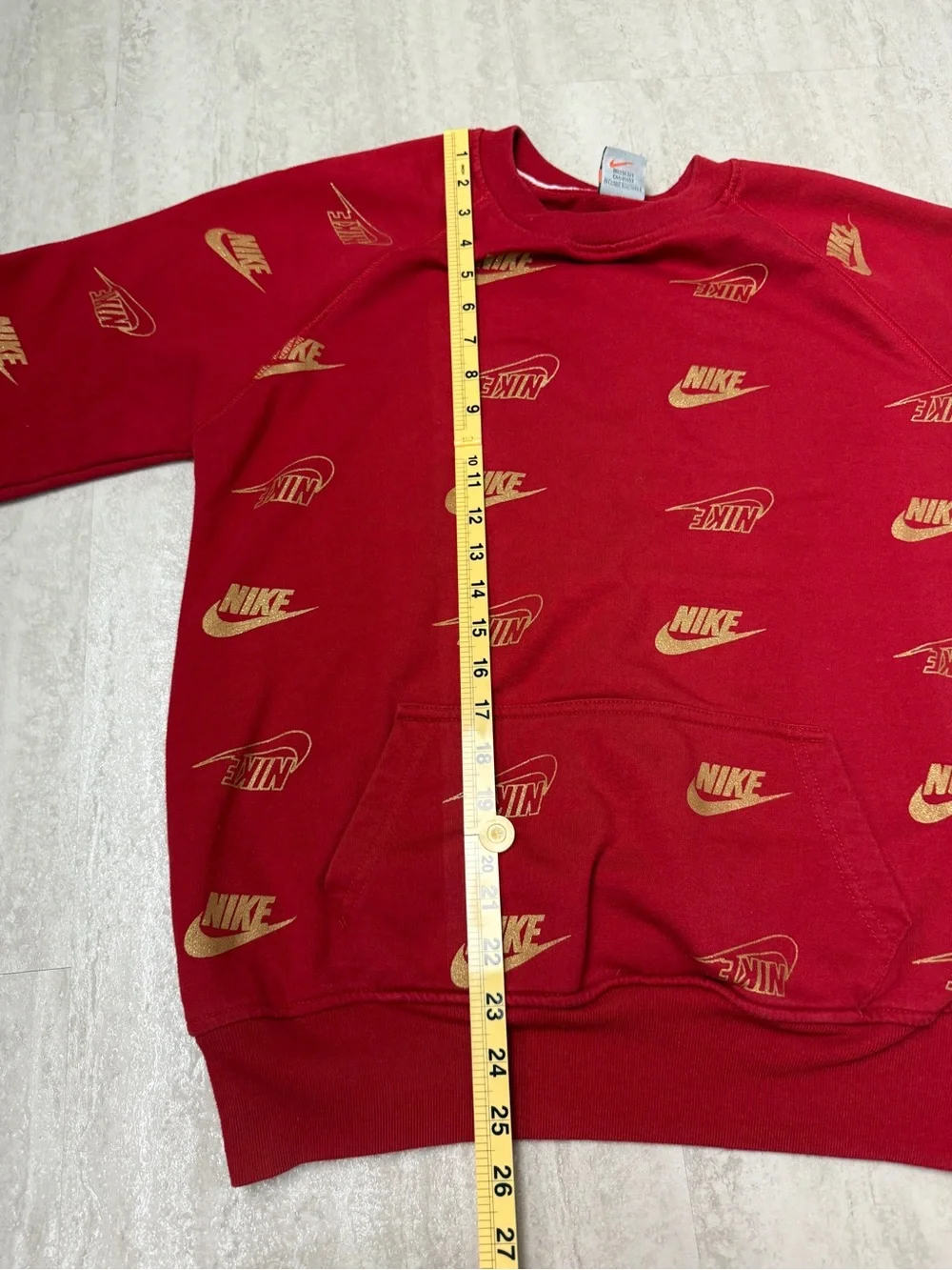 Vintage 90's Nike Crewneck sweatshirt all over Nike print